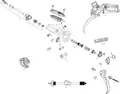 Sram Bremshebel Bremshebel mattschwarz A2