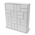 itenga Adventskalender zum Füllen Quader Mix Boxen weiß zum Selber Befüllen