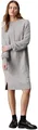 Calvin Klein Jeans Damen CK INTARSIA LOOSE SWEATER DRESS J20J224923, Grey (Grey Heather), L