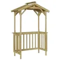 vidaXL Grillhütte 133,5 x 63 x 200 cm Imprägniertes Kiefernholz