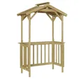 vidaXL Gartenhaus Grillhütte 133,5 x 63 x 200 cm Imprägniertes Kiefernholz