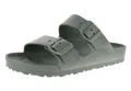 Birkenstock Birknstock Sandalen für Damen, Öko-Leder, Grün, Pure Sage, 39 EU