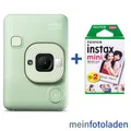 Fujifilm Instax Mini LiPlay matcha green Hybrid Sofortbildkamera mit 2 Filme NEU