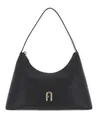 FURLA Diamante Shoulder Bag S Schultertasche Tasche Urban Gray dunkelgrau Neu