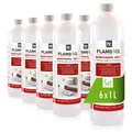 Bioethanol 100% Hochrein 6x 1L - in Flaschen für Edelstahl-Tisch-Kamine