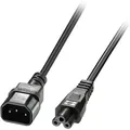 Strom Anschlusskabel [1x Iec-stecker - 1x Iec-stecker] 2 M Schwarz - Lindy