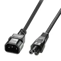 Lindy W128370952 799921 2M Iec C14 To C5 Mains  Cable ~E~