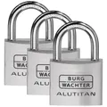 Burg Wächter 36251 Vorhängeschloss 40.00 mm gleichschließend   Aluminium Schl...