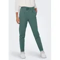 ONLY Jogger Pants ONLPOPTRASH LIFE EASY COL PANT PNT NOOS bequeme Form mit elastischem Bund und Kordelzug grün S (36)