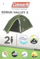 Coleman Kobuk Valley 2 Personen Outdoor Zelt grün 2000030278