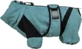 TRIXIE Bade- und Hausoverall - für Hunde Hundemantel aus Frottee - L (62 cm) Petrol, wärmender Hundepullover für drinnen & draußen - 23855
