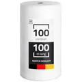 LOGIC PACK Trittschalldämmung aus PE-Schaumfolie 3mm 100 m² Rolle Dämmunterlage Laminatuterlage und Parkettunterlage Fußboden leicht zu schneiden - 1 m x 100 m 1 Rolle