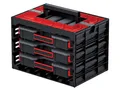 Kistenberg Werkzeugbox Tager Case Organizer (KTC40306S, 3 St., 41,5 x 29 x 29,5 cm), Organizer mit Trennwänden