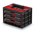 Kistenberg Sortimentskasten TAGER CASE, KTC40306S, 41,5 x 29 x 29,5cm, Kunststoff, mit 48 Fächern