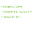 Relaxdays Tischtennis-set 2 Sterne 10020136_0 (4052025201364)