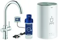GROHE Red Duo Küchenarmatur und Boiler M-Size C-Auslauf chrom 30083001
