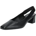 Pumps HÖGL "Högl Pumps Leder", Damen, Gr. 38,5, schwarz, Leder, casual, Schuhe