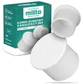 Millto™ Muffenstopfen HT Rohr Ø DN 40 mm Weiß | Abwasser Kappe Kunststoff Abflussrohr Kunststoffstopfen PVC PP Verbindung Anschlussstück Deckel