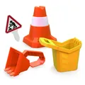 Hape Sandspielzeug-Set "Baustelle" (E4097)