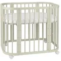 BABYBETT OLIVE, 5in1 mit Matratze