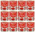 12x Mutti Pomodori Pelati Geschälte Tomaten 100% italienische Tomaten 800g Dose
