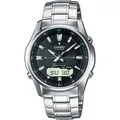 Casio Funk LCW-M100DSE-1AER LCW-M100DSE-1AER Silber Schwarz Herren Funkuhr - Silber/Schwarz