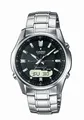 CASIO Lineage Armbanduhr Multi-Band Funkwerk analog-digital  mit Edelstahl-Armba