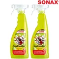 2x SONAX Insektenstar Auto Insektenentferner Vorreiniger Autopflege 750 ml
