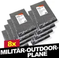 8x Unterlegplane BW Schlafsackplane Elefantenhaut Camping Plane Schlafsack Zelt