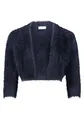 Vera Mont Damen Strickbolero mit Struktur XL, Night Sky