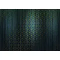 KOMAR Vliestapete "Mystique Vert", Breite 400 cm, seidenmatt - bunt