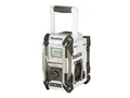 Makita MR002GZ01 Bluetooth® Baustellenradio Weiß 240V & Li-Ion Bare Unit MAKMR0