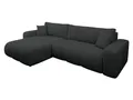Mirjan24 Ecksofa mit Bettkasten Furyn Maxi, Eckcouch Couch mit Schlaffunktion, Wohnlandschaft, Bettfunktion, Design L-Form Sofa, Seite Universal, Stoff Plüsch (Velo 636)