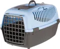 TRIXIE Transportbox Capri 3 - dunkelgrau/blau - 40 × 38 × 61 cm