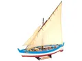 Artesanía Latina - Holzmodellschiff - Französische Fischerboot La Provençale - Modell 19017-N, Maßstab 1:20 - Modelle zu Bauen - Anfängerniveau