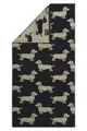 Cawö Duschtuch WE LOVE DOGS BL 80x150 cm schwarz Badetuch Handtuch Handtücher