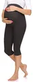 Merry Style Damen 3/4 Umstandsleggings aus Viskose MS10-298 (Dunkelmelange, 4XL)