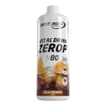 Best Body Nutrition ZEROP Vital Zuckerfreies Getränkekonzentrat Sirup Cola Orange Ohne Aspartam 1 L ergibt 80 L Getränk Fitness Drink mit Vitaminen B1 B6 Niacin Kalorienarm Wassersprudler
