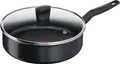 Tefal Schmorpfanne Start'Easy, Aluminium, Thermo-Signal-Temperaturanzeiger, Induktion, Ø 24 cm