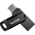 Ultra Dual Drive Go 64 GB, USB-Stick schwarz, USB-A 3.2 Gen 1, USB-C 3.2 Gen 1