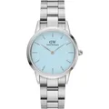 Nur Zeit Daniel Wellington Versilbert/Stahl Kollektion Iconic Link - frau