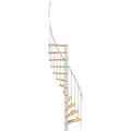 Minka Spindeltreppe  Suono Smart Weiß Geschosshöhe bis 305 cm