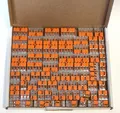 Wago 221 Klemmen SET 25x 221-412, 221-413, 221-415 Kabel Verbinder Kabelklemme