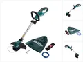 Makita Benzin-Motorsense UR 100 DZ Akku Rasentrimmer 10,8V Solo + 1x Fadenkopf und Zubehör - o