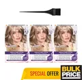 L'Oréal Excellence 8.11 Ultra Ash Light Blonde Cool Anti-Brass Formula 3er Pack