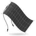 Flexibles 130W Monokristallines Solarpanel mit Ladekabel  leicht