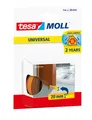 tesa Türbodendichtung, braun 1m x 38mm - Schallschutz und Zugluftstopper Dichtungsband