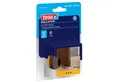 tesa Türbodendichtung INSULATION Türdichtung - selbstklebende Türboden-Schaumstoffdichtung, (Packung, 1-St., Türboden-Schaumstoffdichtung braun - 1 m x 38 mm), Zimmertürdichtung zum Schutz vor Kälte, Zugluft, Staub, Feuchtigkeit