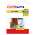Tesa - Zugluftstreifen moll® Universal selbstklebend für Tür 1mx38mm braun