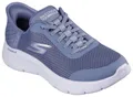 Slip-On Sneaker "GO WALK FLEX-GRAND ENTRY", Slipper mit Slip-ins zum Schlupfen, Gr. 41, blau